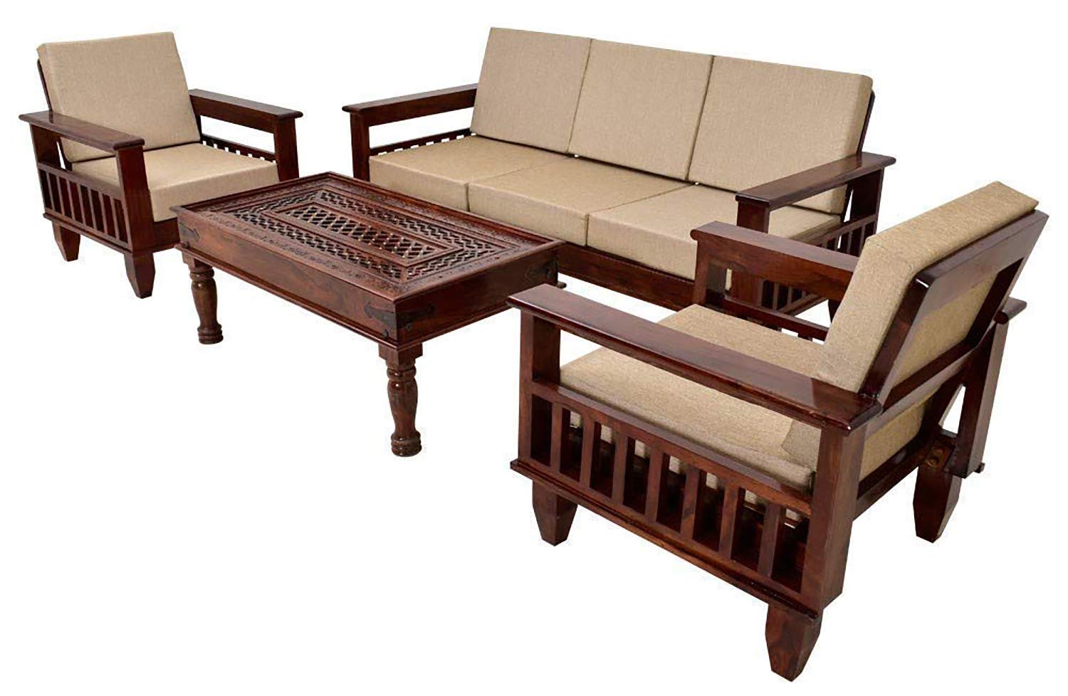 Wooden Sofa | Buy Online 2021 - Best Sitting Chairs